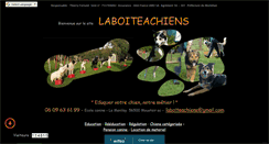 Desktop Screenshot of laboiteachiens.com
